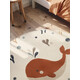 Dětský koberec Adventures 106421 Cream Multicolor kruh