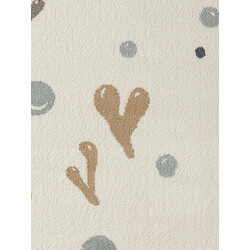 Dětský koberec Adventures 106421 Cream Multicolor kruh
