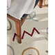 Dětský koberec Adventures 106422 Cream Multicolor kruh