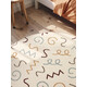 Dětský koberec Adventures 106422 Cream Multicolor kruh
