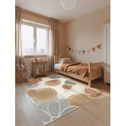 Dětský koberec Adventures 106426 Cream Multicolor