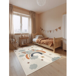 Dětský koberec Adventures 106430 Cream Multicolor