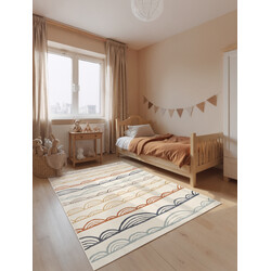 Dětský koberec Adventures 106431 Cream Multicolor