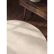 Kusový koberec Vikosa Arcura 106269 Cream White kruh
