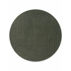 Kusový koberec Vikosa Arcura 106271 Dark Green kruh