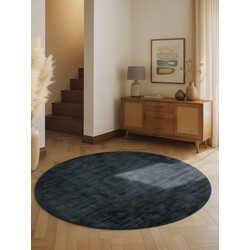 Kusový koberec Vikosa Jane 106299 Black kruh