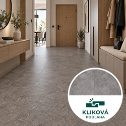 Vinylová podlaha kliková Canadian Design Nice grey