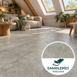 Vinylová podlaha samolepící Canadian Design Beige stone Peel & Stick 