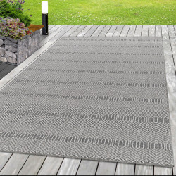 Kusový koberec Aruba 4903 grey – na ven i na doma