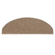 Nášlapy na schody Basic step beige půlkruh
