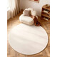 Kusový koberec Puristic Knots 106318 Natural White kruh z kolekce Elle