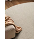 Kusový koberec Lyon Beans 106314 Natural Cream kruh z kolekce Elle