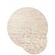 Kusový koberec Lyon Beans 106316 Natural Cream Brown kruh z kolekce Elle