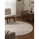 Kusový koberec Lyon Beans 106316 Natural Cream Brown kruh z kolekce Elle