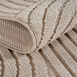 Kusový koberec Helix 2201 beige kruh
