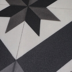 PVC podlaha - lino AladinTex Ultra 2226 Cordoba black/white
