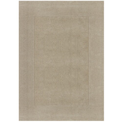 DOPRODEJ: 120x170 cm Kusový ručně tkaný koberec Tuscany Textured Wool Border Natural