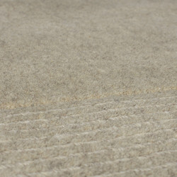 Kusový ručně tkaný koberec Tuscany Textured Wool Border Natural