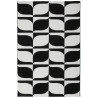 Kusový koberec Black and White 393 Black