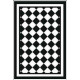 Kusový koberec Princess Royal Black & White RoyalLine-03