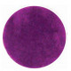 Kusový koberec Shaggy Kids K11587-01 Violet kruh