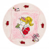 Dětský kusový koberec Momo K11568-09 Pink kruh