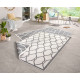 Kusový koberec Twin-Wendeteppiche 103121 grau creme – na ven i na doma