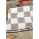 Dětský kusový koberec Momo K11564-05 Coffee kruh
