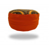 Meditační sedák s oranžovou mandalou, oranžový