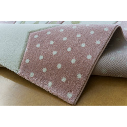 Dětský kusový koberec Smart Kids 22414 Pink