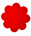 Květinový koberec Eton červený