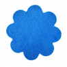 Květinový koberec Eton světle modrý