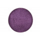 Kusový koberec Color Shaggy fialový kruh