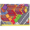 Dětský metrážový koberec Big City 97