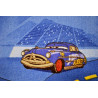 Dětský kusový koberec The World of Cars 77 modrý
