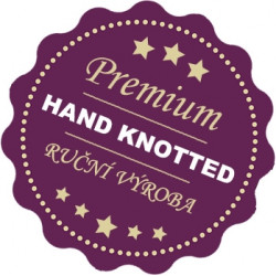 Ručně vázaný kusový koberec Diamond DC-JK 1 silver/pink