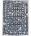Ručně vázaný kusový koberec Diamond DC-JK 7 Silver/denim
