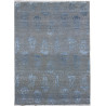 Ručně vázaný kusový koberec Diamond DC-EKT 10 Silver/blue