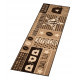 Běhoun Coffee Break 67x180 Vibe 103494 brown