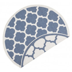 Kusový koberec Twin Supreme 103422 Palermo blue creme kruh
