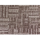 Metrážový koberec Marioka 17446 Hnědobéžový