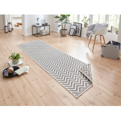 Kusový koberec Twin Supreme 103432 Palma grey creme – na ven i na doma