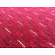 Metrážový koberec Valencia červená