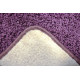 Kusový fialový koberec Color Shaggy čtverec