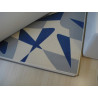 Designový kusový koberec Blue shards