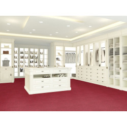 Kobercový čtverec Sonar 4420 červený  50 x 50 cm