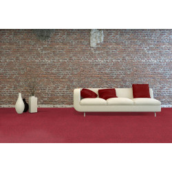 Kobercový čtverec Sonar 4420 červený  50 x 50 cm