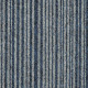 Kobercový čtverec Cobra Lines 5661 modrá 50 x 50 cm