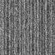 Kobercový čtverec Cobra Lines 5645 světle šedá 50 x 50 cm