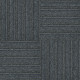 Kobercový čtverec Sonar Lines 4578 černomodrý